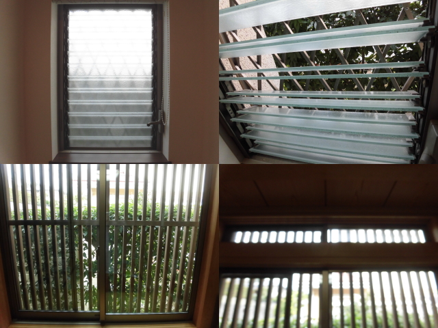 窓ガラスのクリーニング